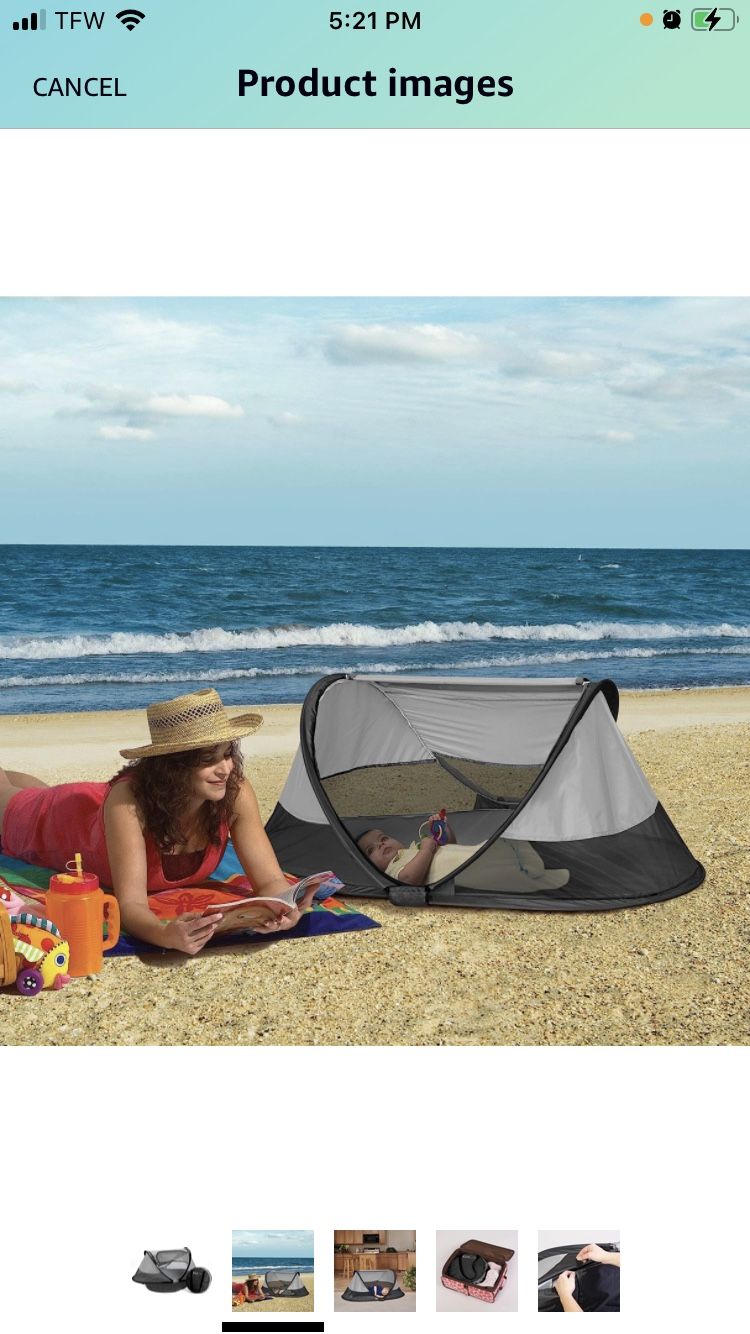 KidCo P3021 Pea pod Portable Pop Up Toddler Baby Bed