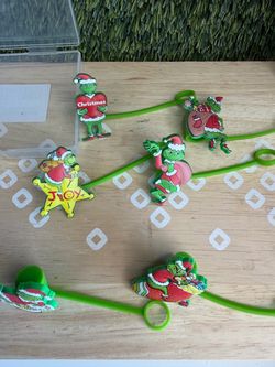 Grinch straw protectors