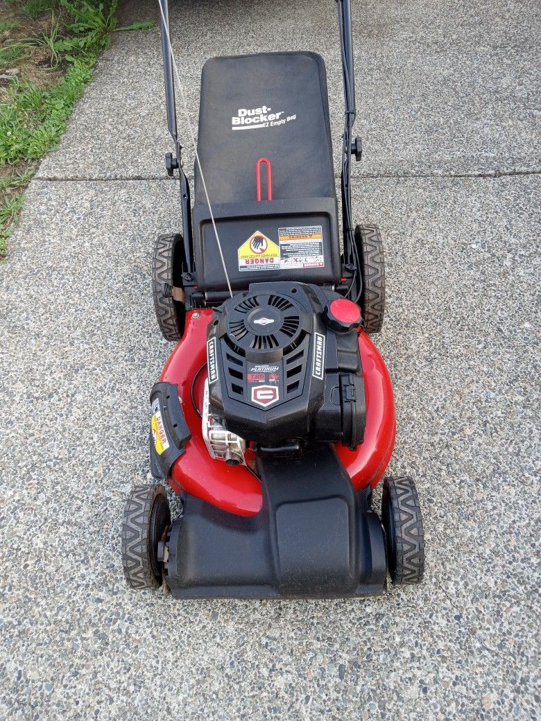 Craftsman Platinum 7.25 Self Propelled Lawn Mower