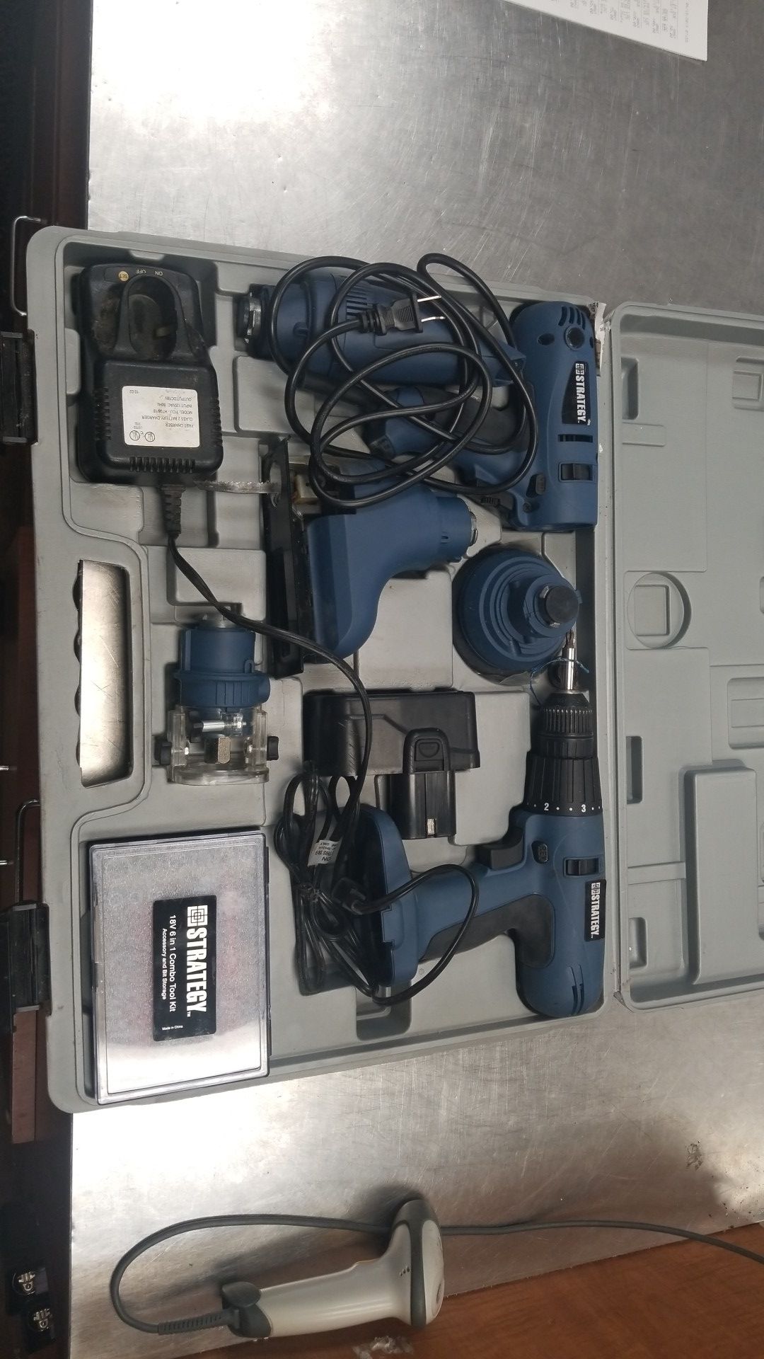 6 in 1 18v combo tool kit
