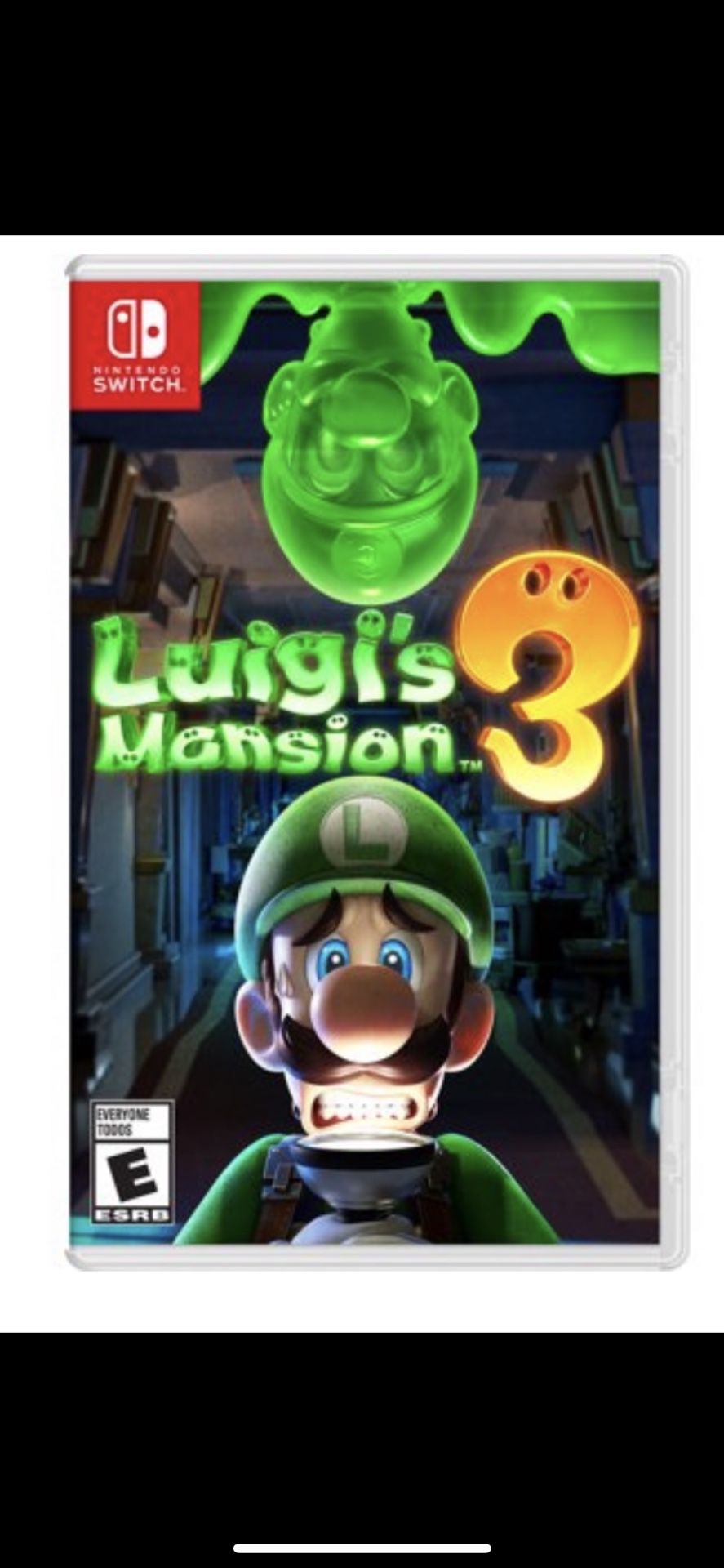 Luigis Mansion 3 Switch With Case