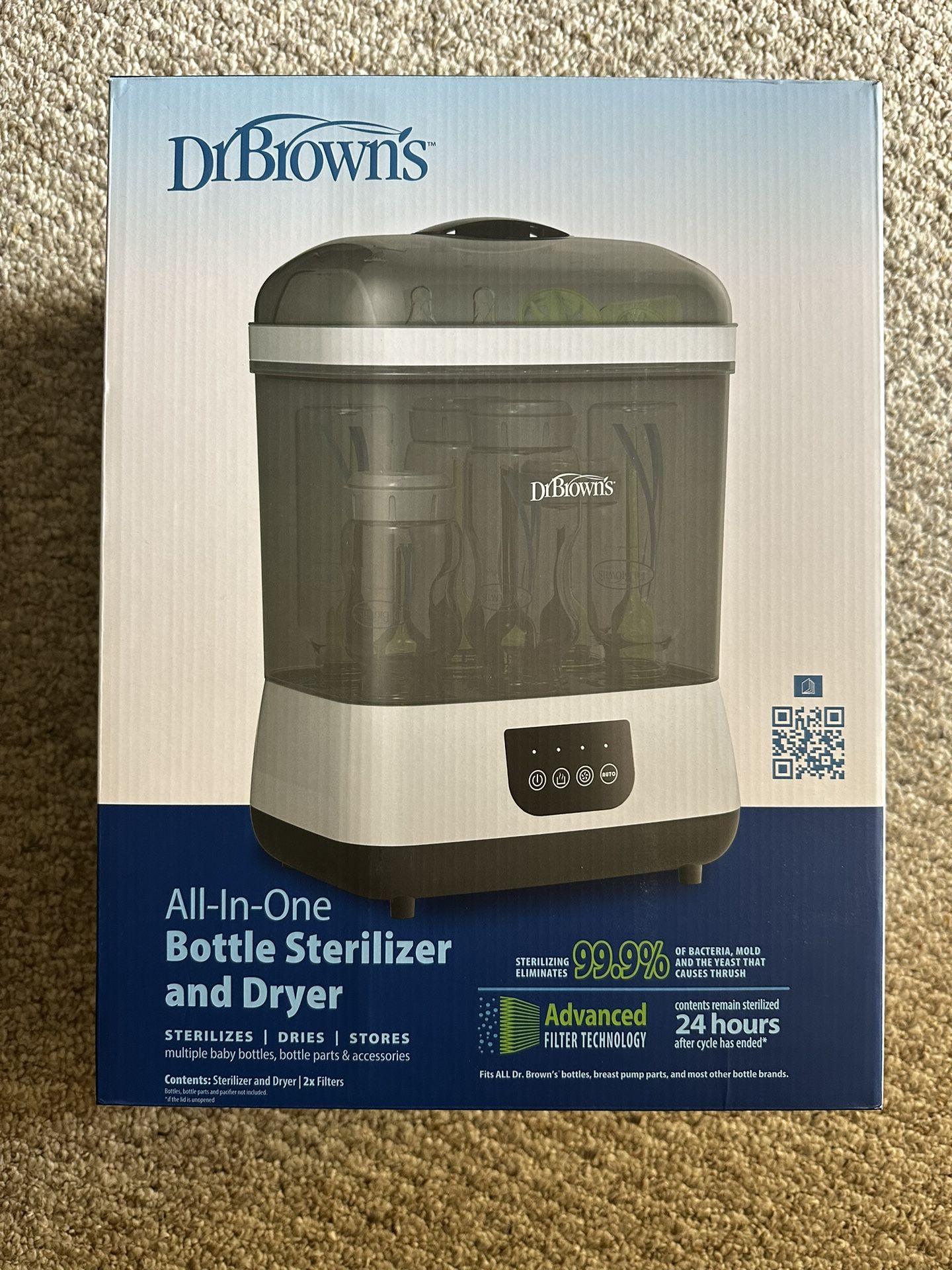 Dr. Brown's All-in-One Sterilizer and Dryer for Baby