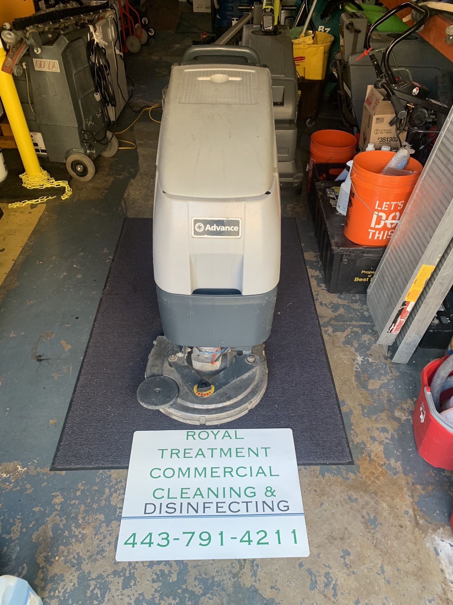 Scrubbers Buffers Carpet Machines