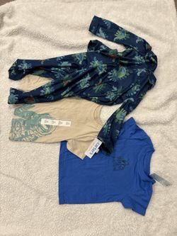 3 NWT toddler boy 2T