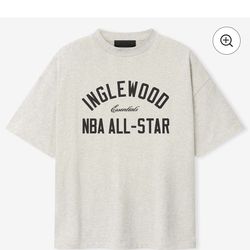 Unisex Fear of God  Essentials Heather Gray 2026 NBA All-Star Game x Inglewood 90's T-Shirt