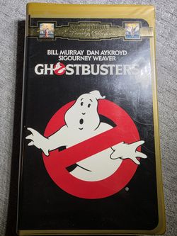 "Ghostbusters" VHS Movie