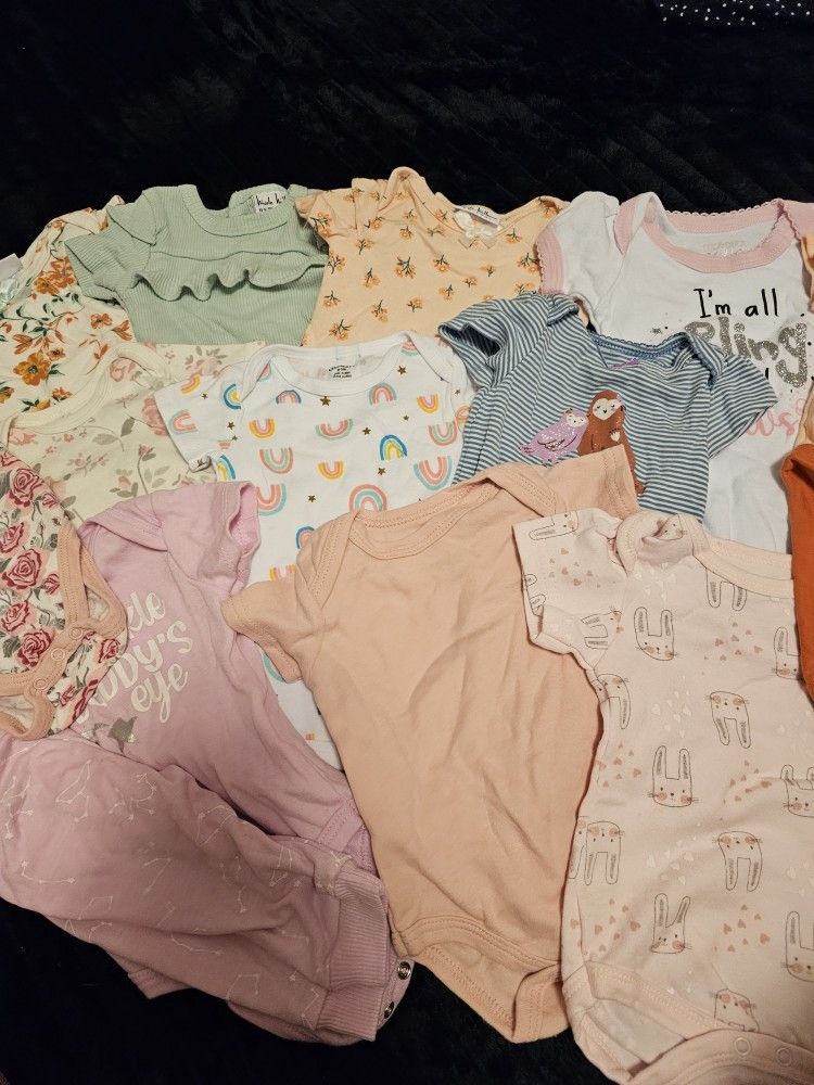 New Born & 0-3 Month Girl Clothes