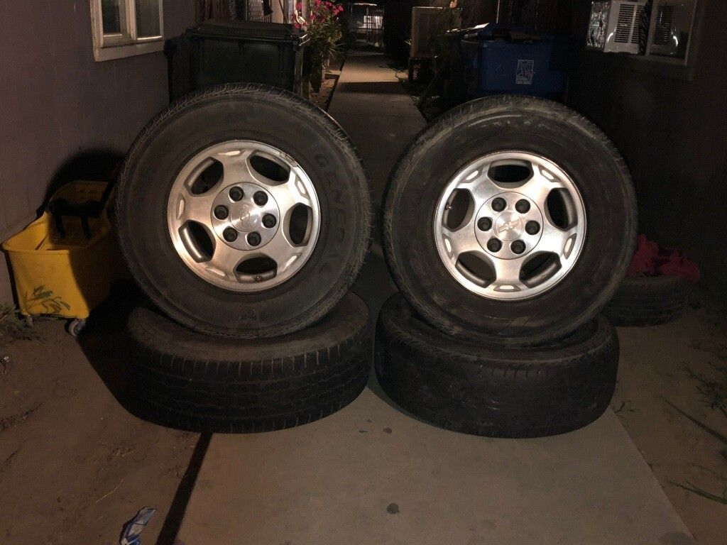 Stock chevy rims