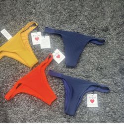 Vitamin A - Talitha Bottom - Yellow BioRib - XS - NWT