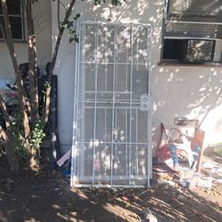 2 Wite Security Doors 