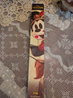 Micky and Minnie Disney Lorcana Foil Playmat