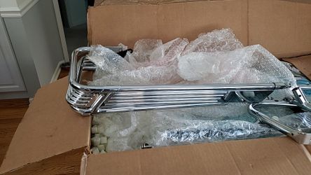 Harley Davidson rear crash bars and Saddle bags rails