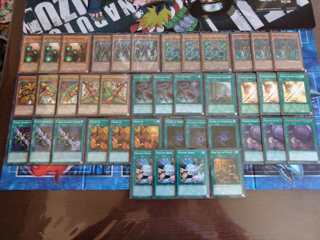 YUGIOH 40 CARD EXODIA FTK (FIRST TURN KILL) TOURNAMENT READY TO PLAY COMES WITH BRAND NEW ULTRA PRO SLEEVES!!!