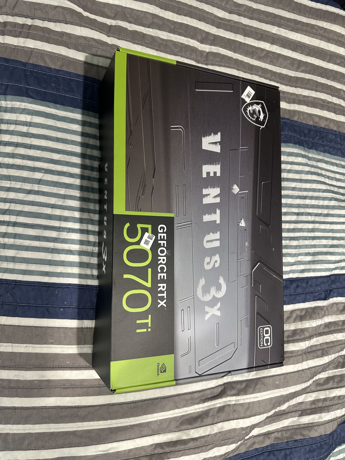 Nvidia rtx 5070ti MSI Ventus 16gb DDR7