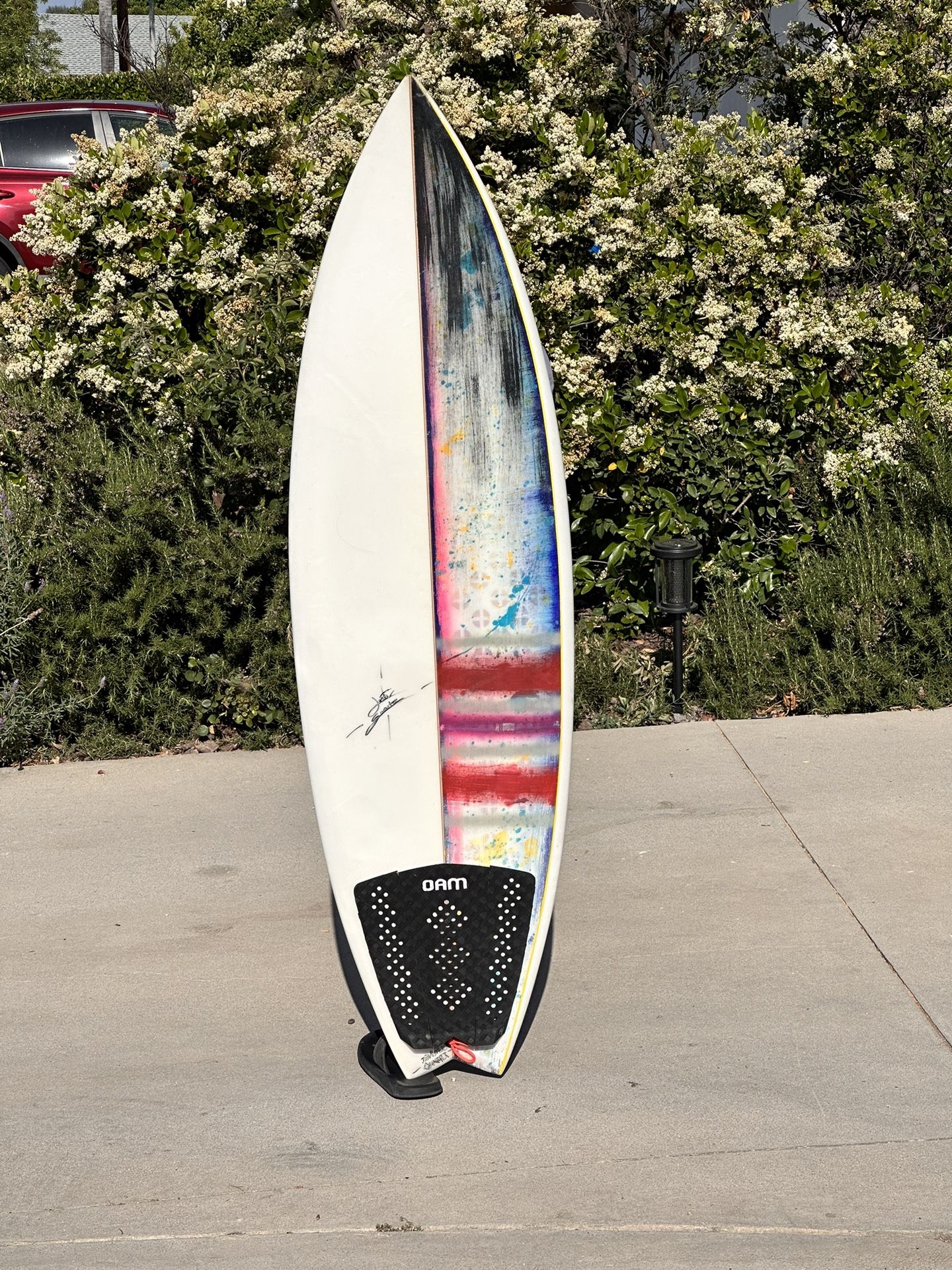 Justin Schwartz 5’7 Swallow Tail Shortboard