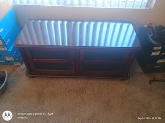 Burgundy coffee table