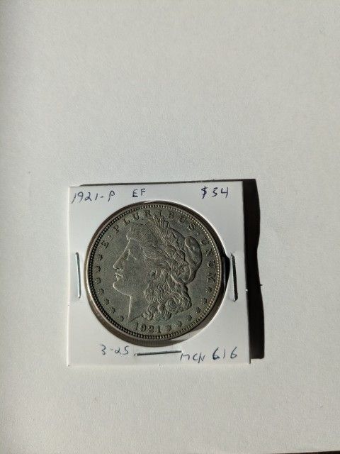 1921-P Morgan Silver Dollar