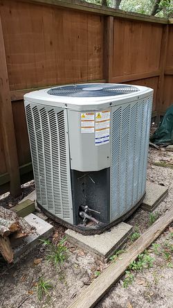 3.5 ton trane condenser 410A 2012 ac a/c