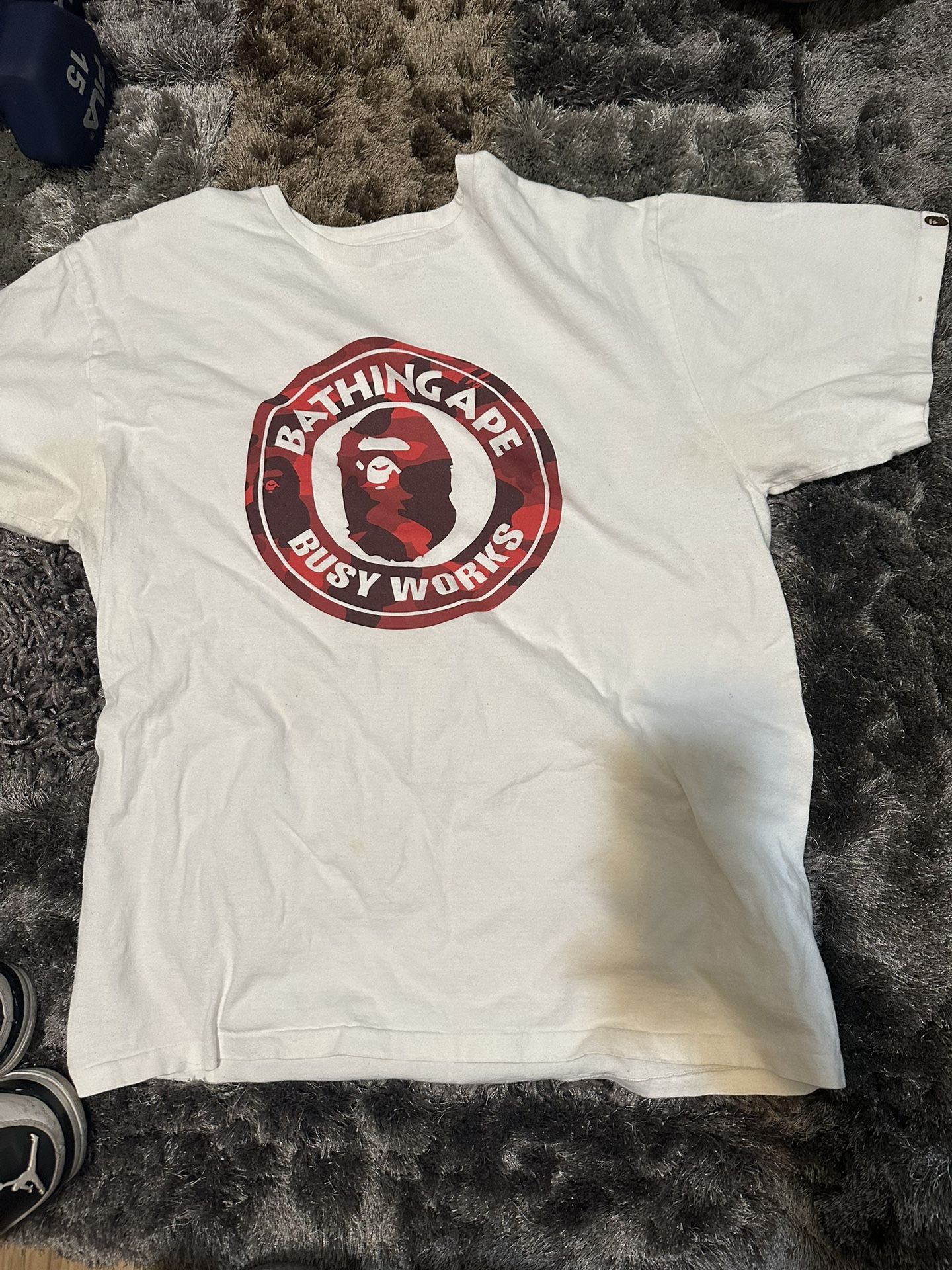 Red Bathing Ape T-shirt 