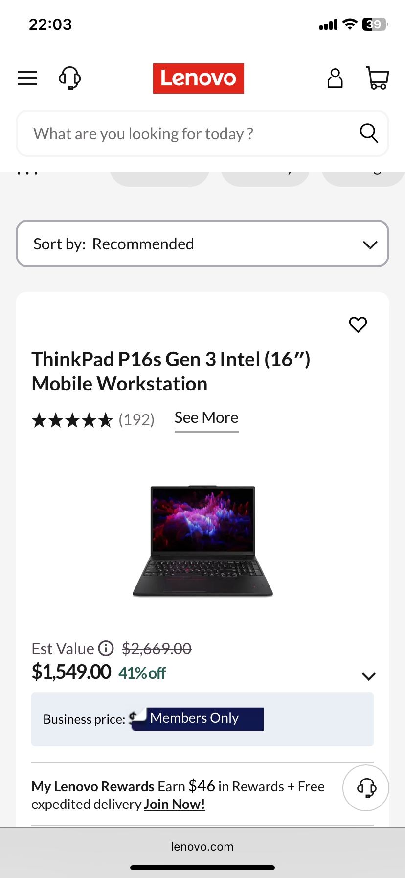 Thinkpad P16s Gen 3