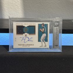 Trevor Lawrence Rookie Patch Auto🔥🔥