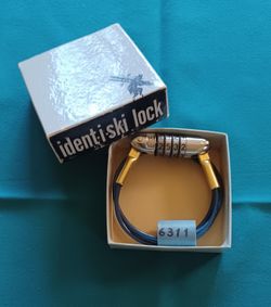 Ident-i-ski Lock by Collins Ski Products (NEW)