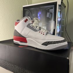 Jordan 3 Fire Red