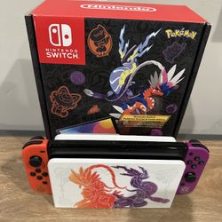 Nintendo Switch OLED Pokémon Scarlet And Violet Edition