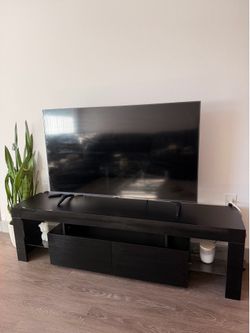 TV and a TV stand