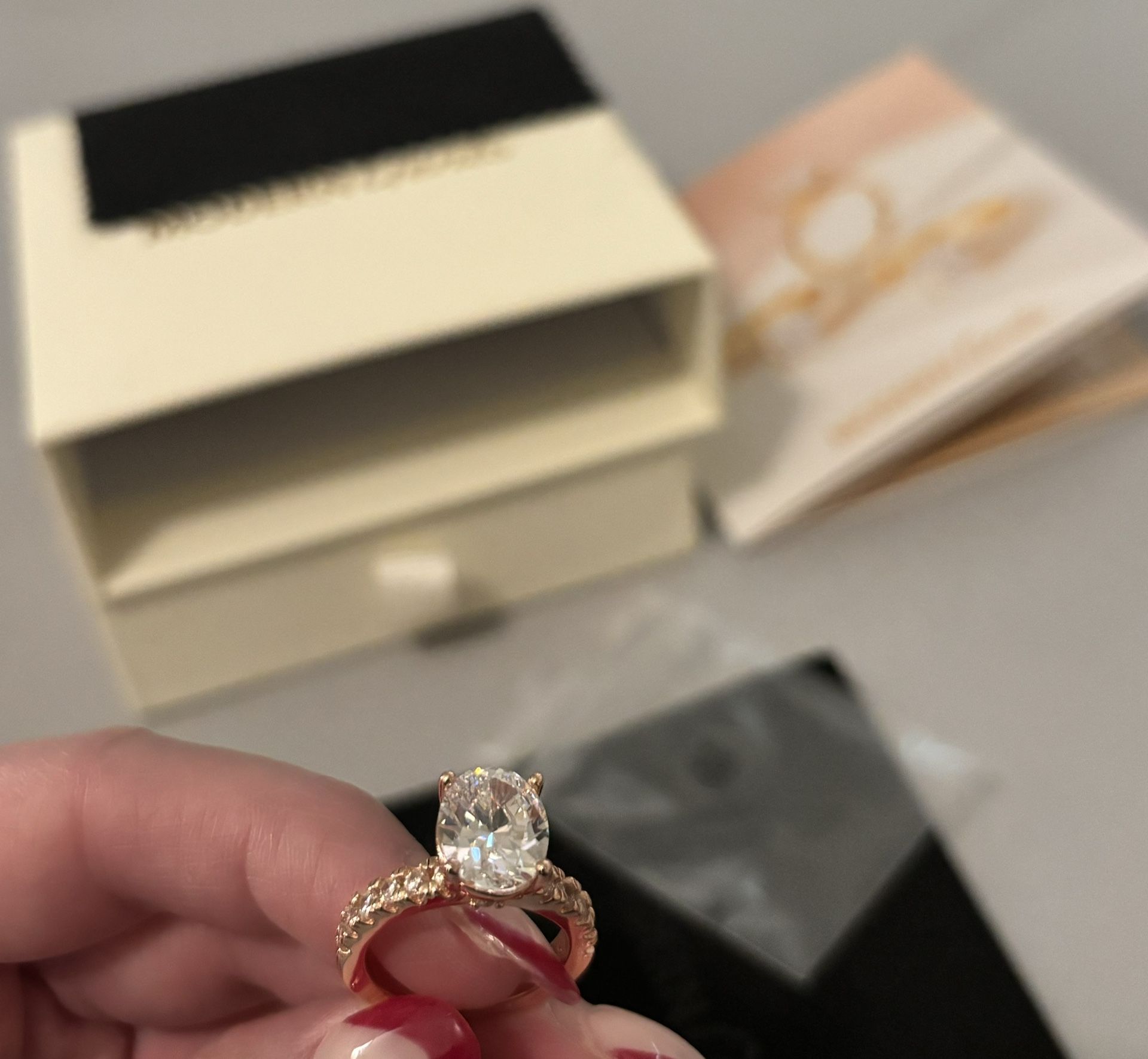 Modern Gents No Tarnish Engagement Ring