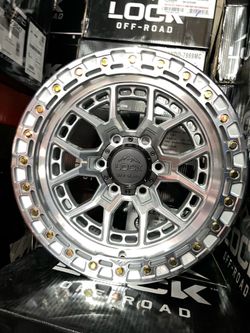 17” lock Off road COMMANDO Machine 6x139