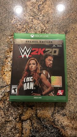 WWE 2k20 Deluxe Edition Xbox One