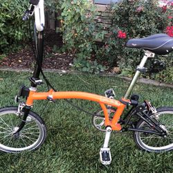 2014 Brompton HCL Folding Bike