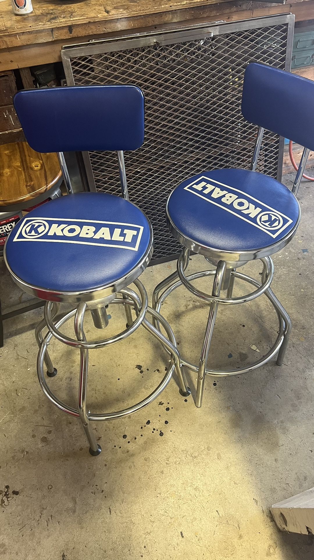 Kobalt Shop stools 