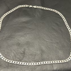 6.5mm X 24” Sterling Silver Over 1oz Silver New Without tag 