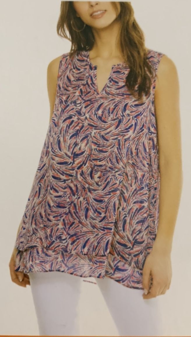 CRISTINS B SLEEVELESS BLOUSE NEW XXL