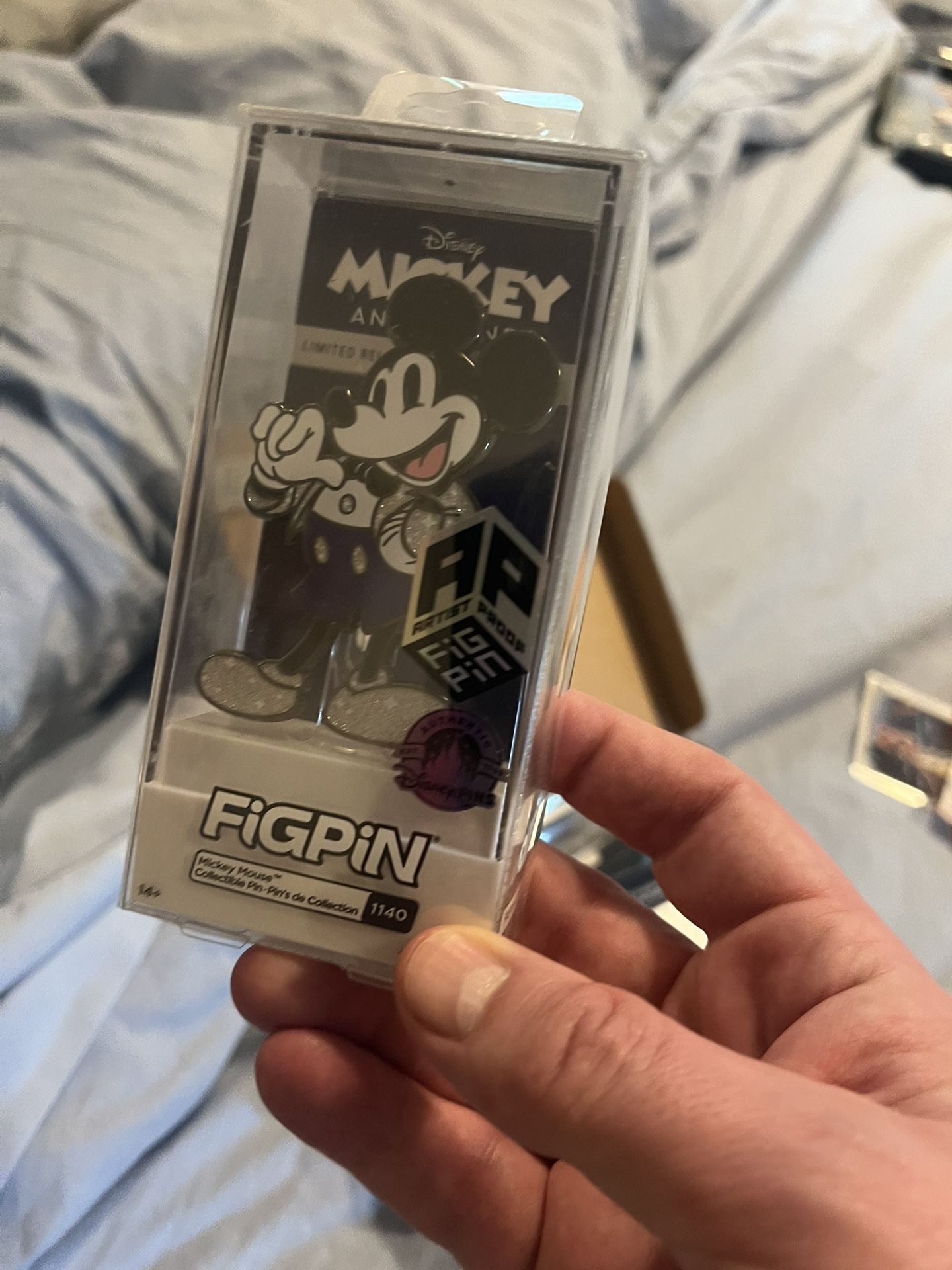Figpin Disney Parks Exclusive artist Proof Mickey Mouse Pin LE 100