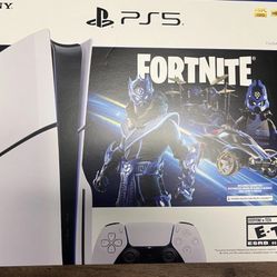 Sony PlayStation 5 Slim Disc Console - Fortnite Cobalt Star Bundle PS5 BRAND NEW