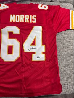 Wanya Morris Signed Autograph Custom Jersey - Beckett Coa - Kansas City Chiefs
