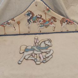 Handmade Carousel Horse Hanger And Suncatcher