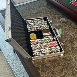 Patio Table And Four Matching Chairs