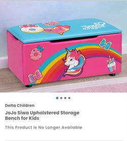 Jojo Siwa Storage Bench