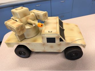 RC Military Humvee / Missile Vehicle