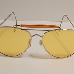 Vintage Yellow Tinted Sunglasses 