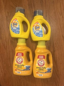 Tide/Arm & Hammer Detergents Bundle