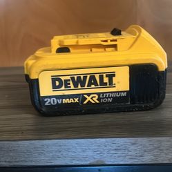 DeWalt battery