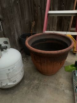 Free large terracotta pot