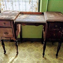 Antique Vanity Desk