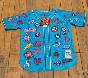 Headgear Classics Negro Leagues Baseball Jersey All Over Patch Men's S NWT