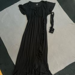 Black Maternity Dress 